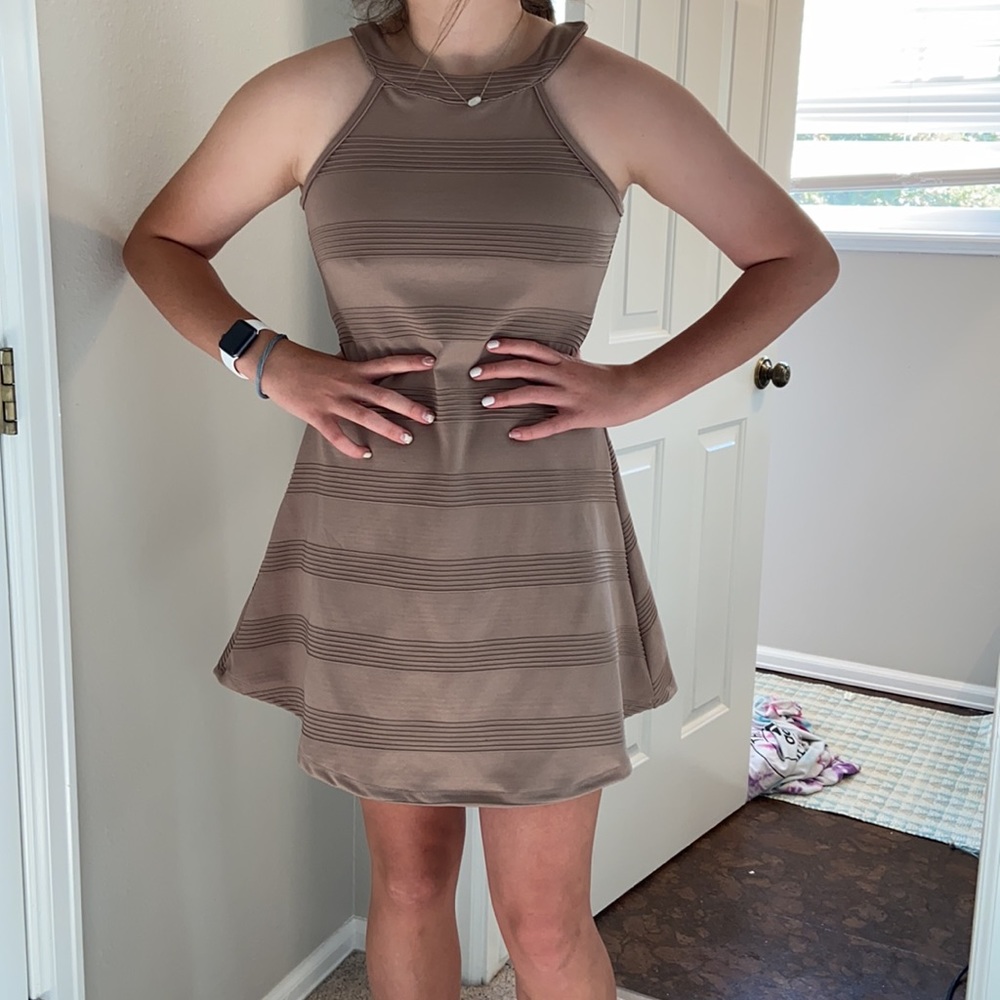 brown dress in great condition!
